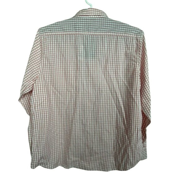 NWT Flag & Anthem Stitch Fix Men's XL Cape Cod Two Pocket Poplin Shirt Coral - Picture 5 of 9